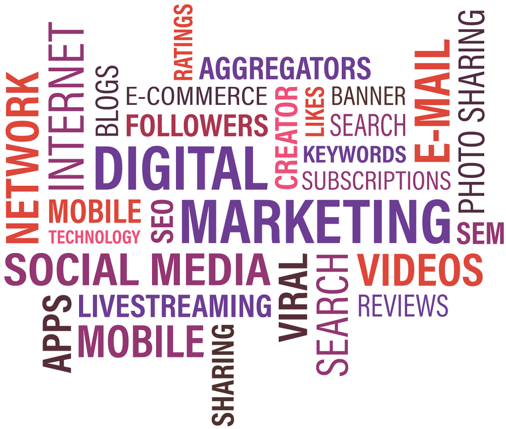 Inserting a Word Cloud is okay if you can't find a real image with people in it to describe the content!